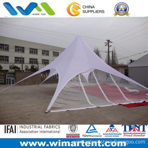 17m White Aluminum Star Shade Tent for Party